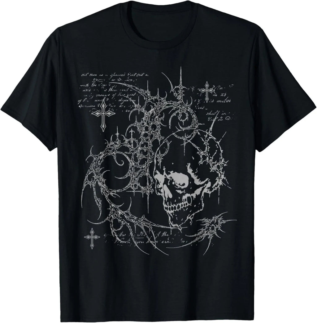 Y2K Grunge Goth Alt Skull Sigilism Vintage Graphic T-Shirt unisex T-Shirt Unisex T-shirt, Sweatshirt, Hoodie, Long Sleeve Tee - T-Shirt, Sweatshirt, Hoodie