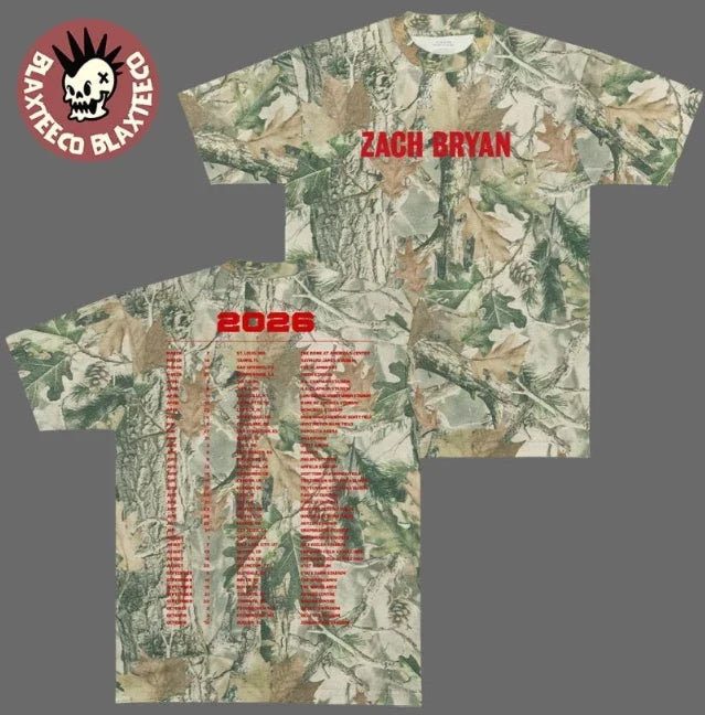 Zach Bryan! With Heaven On Top Tour 2026 Unisex 3D T-Shirt Fullsize Xs-5Xl Unisex T-shirt, Sweatshirt, Hoodie, Long Sleeve Tee - T-Shirt, Sweatshirt, Hoodie