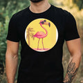Mens Funny Flamingo Print Cotton T-Shirt Size XS to 5XL Unisex T-shirt, Sweatshirt, Hoodie, Long Sleeve Tee - T-Shirt, Sweatshirt, Hoodie