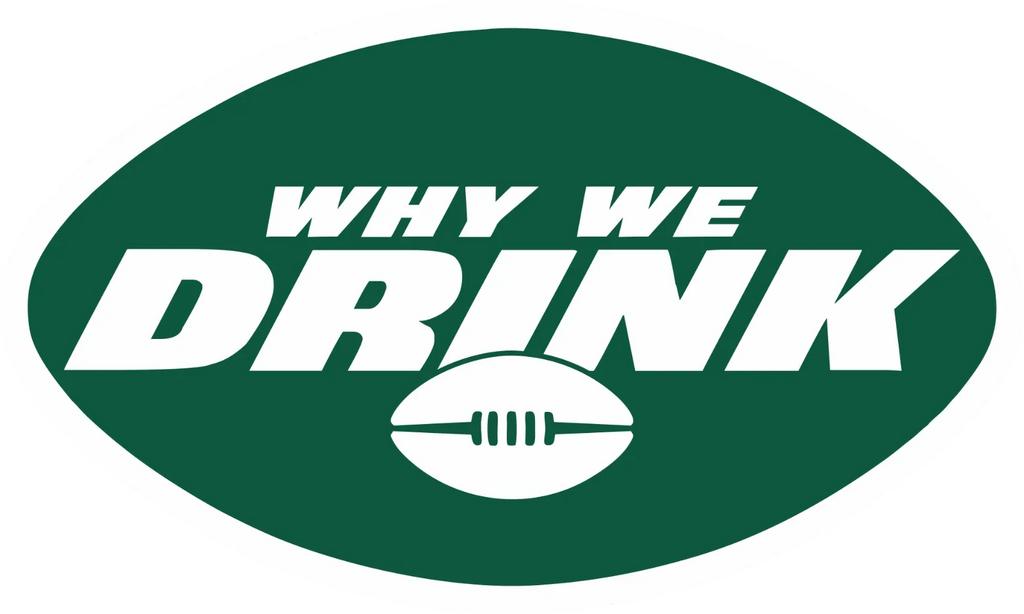 NY Jets fan fashion statement: our "Why We Drink" Jets parody T-shirt!  Unisex T-shirt, Sweatshirt, Hoodie, Long Sleeve Tee - T-Shirt, Sweatshirt, Hoodie