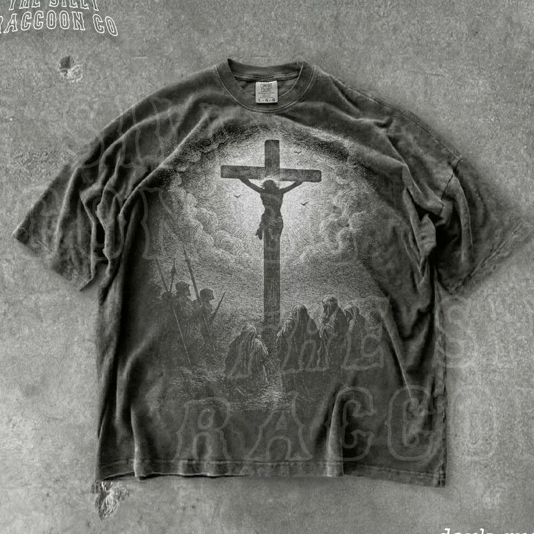 Jesus Cross Shirt Christian Vintage Shirt Religious Graphic Tee Crucifixion T Unisex T-shirt, Sweatshirt, Hoodie, Long Sleeve Tee - T-Shirt, Sweatshirt, Hoodie