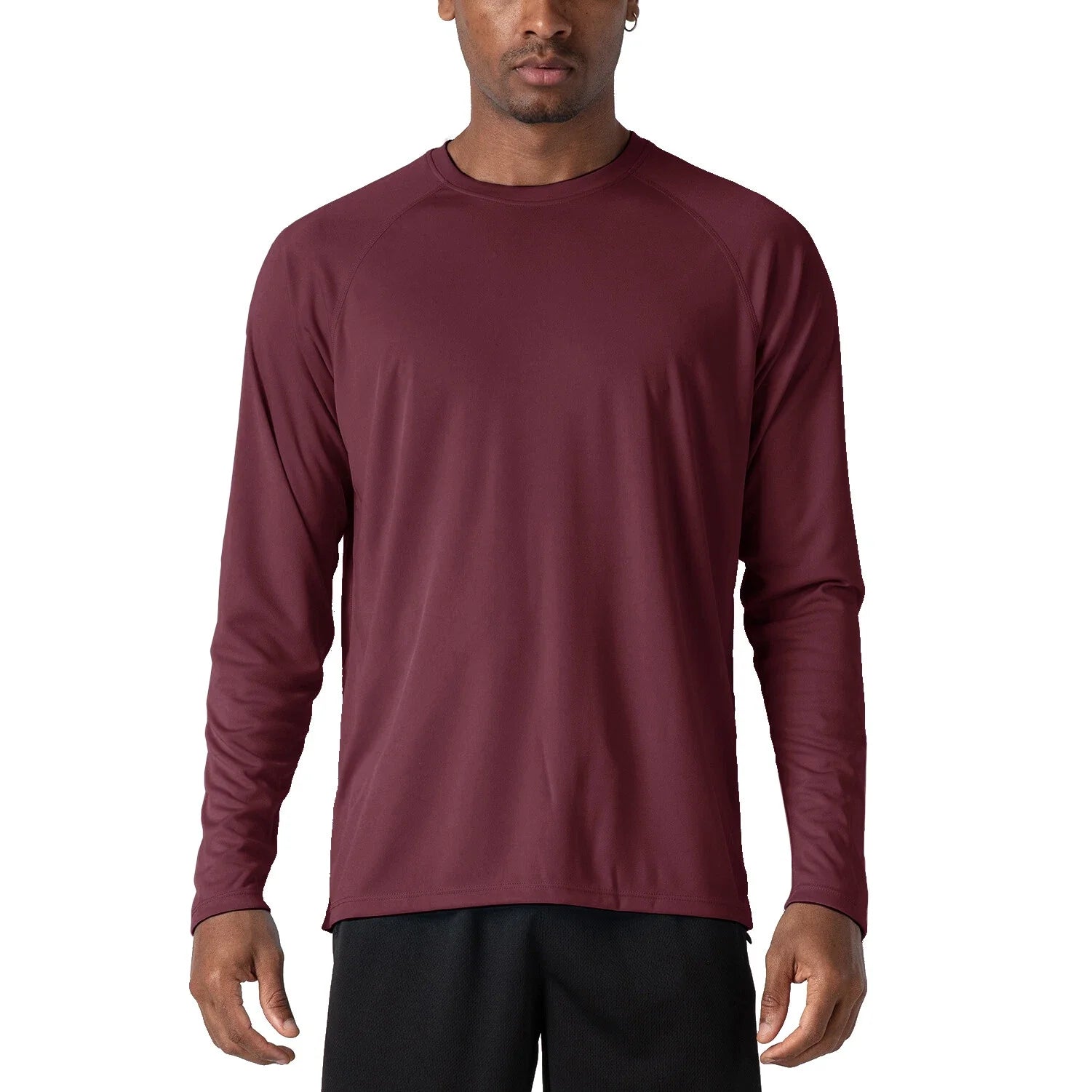 UPF 50+ Men's Sun Protection Long Sleeve T-Shirt Outdoor Sport Casual Shirt Tops Unisex T-shirt, Sweatshirt, Hoodie, Long Sleeve Tee - T-Shirt, Sweatshirt, Hoodie
