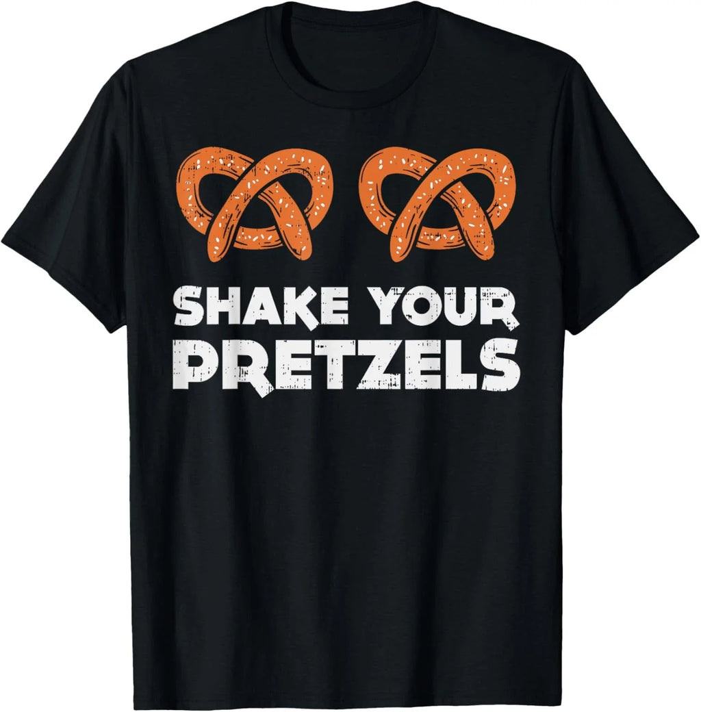 Funny Oktoberfest Shake Your Pretzels Unisex T-Shirt Unisex T-shirt, Sweatshirt, Hoodie, Long Sleeve Tee - T-Shirt, Sweatshirt, Hoodie