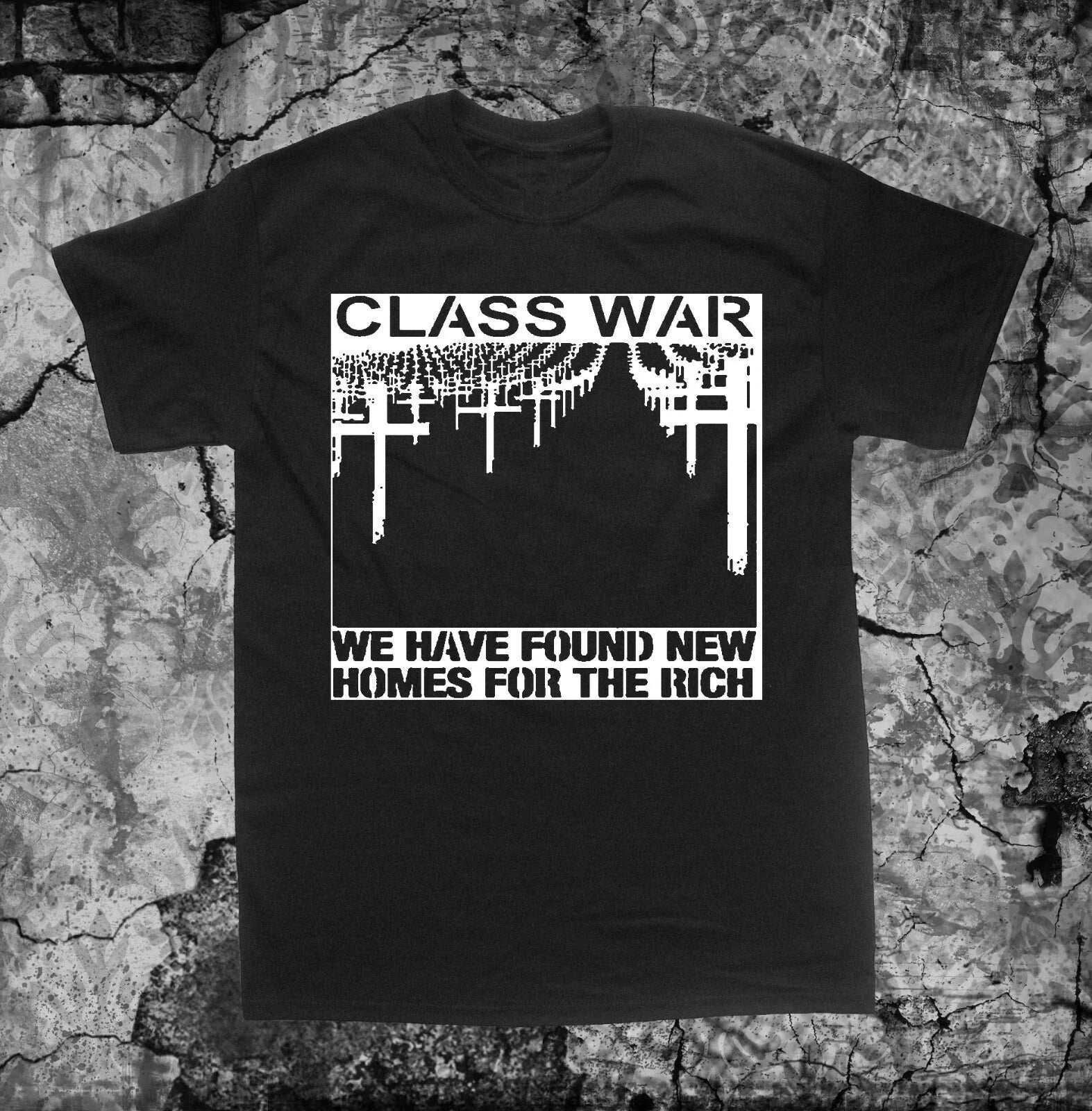 Class War shirt Political Punk Nausea Anarchy Human Liberation Rights Crass Doom Unisex T-shirt, Sweatshirt, Hoodie, Long Sleeve Tee - T-Shirt, Sweatshirt, Hoodie