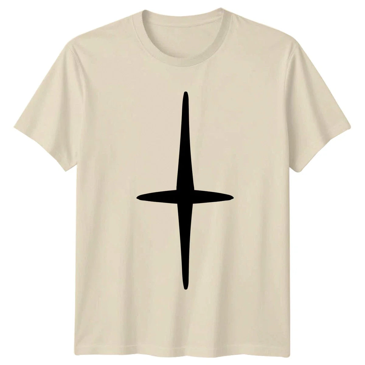 Abstract Cross Minimalist Design T-Shirt Birthday Gift For Him And Her Unisex T-shirt, Sweatshirt, Hoodie, Long Sleeve Tee - T-Shirt, Sweatshirt, Hoodie