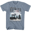 Ranier Minimalist Landscape National Parks Brands Shirt Unisex T-shirt, Sweatshirt, Hoodie, Long Sleeve Tee - T-Shirt, Sweatshirt, Hoodie