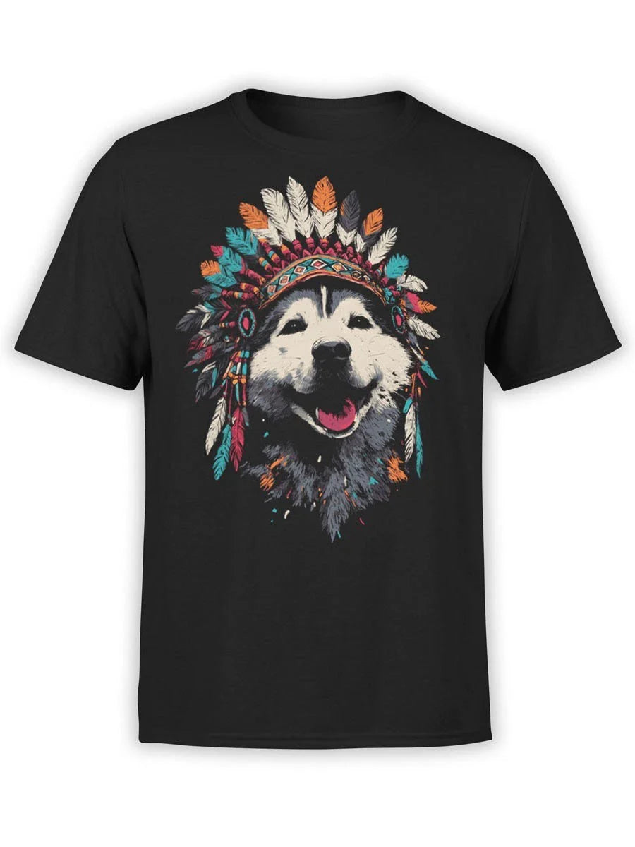 FANTUCCI Chief Howler T-Shirt | Husky Dog Graphic Tee | Unisex Unisex T-shirt, Sweatshirt, Hoodie, Long Sleeve Tee - T-Shirt, Sweatshirt, Hoodie