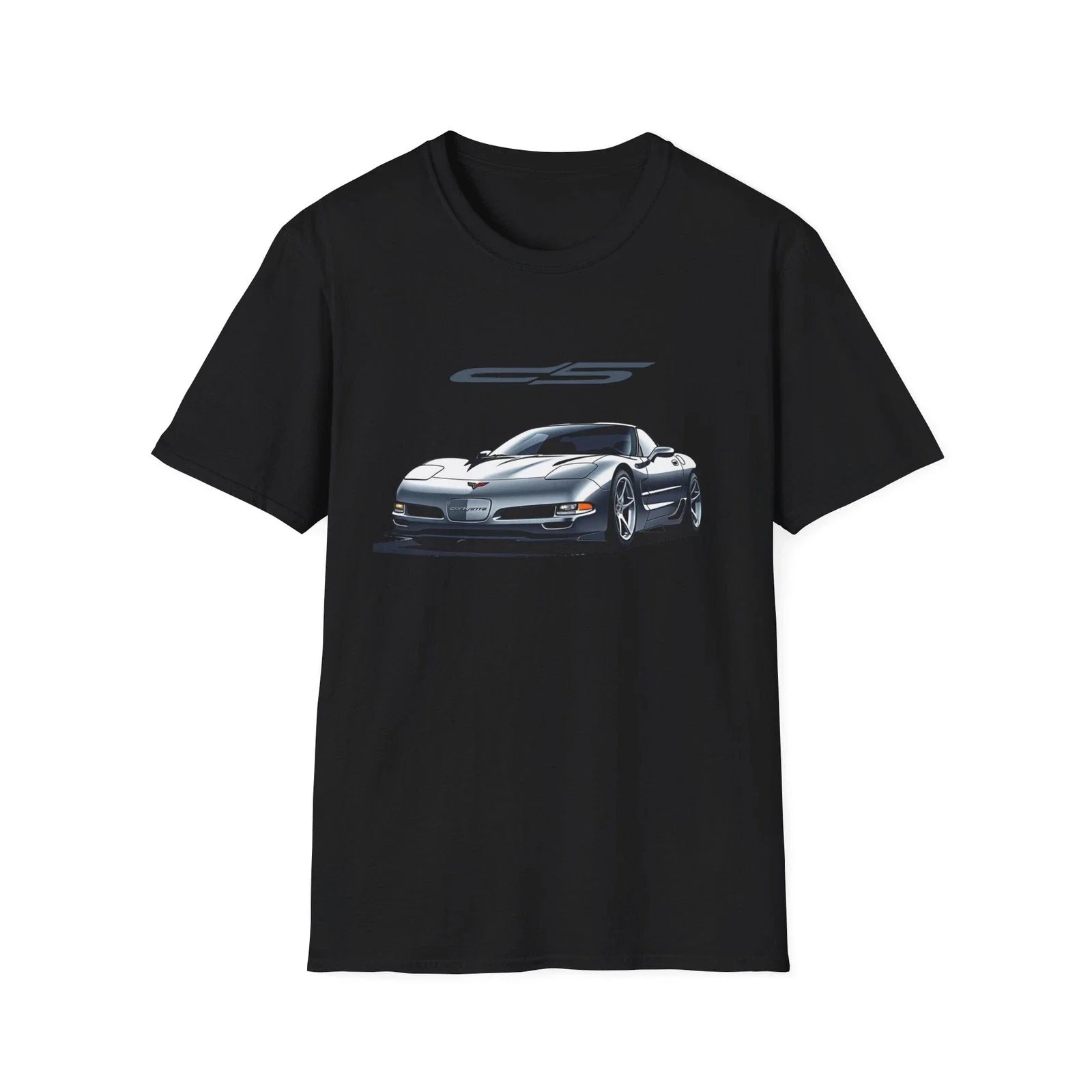 C5 Corvette Shirt | Silver C5 Vector Art | LS1 Muscle Car Tee Retro Racing Gift Unisex T-shirt, Sweatshirt, Hoodie, Long Sleeve Tee - T-Shirt, Sweatshirt, Hoodie