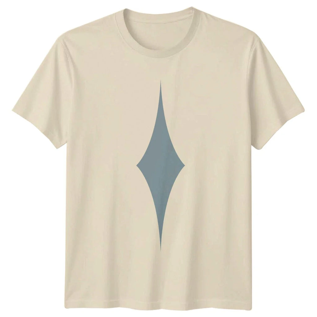 Minimalist Curved Diamond Geometric Abstract T-Shirt Abstract Shape Unisex T-shirt, Sweatshirt, Hoodie, Long Sleeve Tee - T-Shirt, Sweatshirt, Hoodie