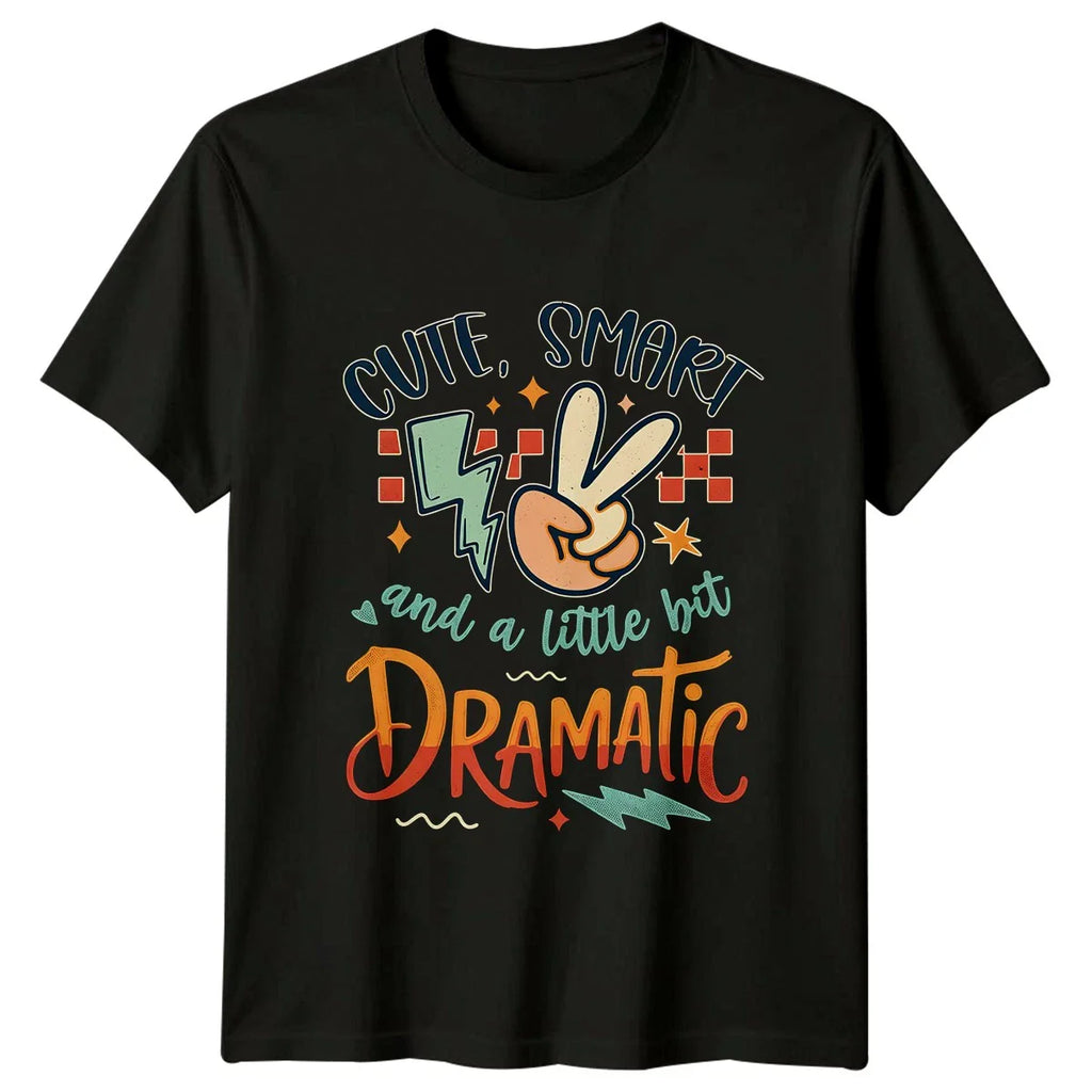 Cute Smart And A Little Womens T-Shirt Sarcastic Novelty Birthday Gift For Her Unisex T-shirt, Sweatshirt, Hoodie, Long Sleeve Tee - T-Shirt, Sweatshirt, Hoodie
