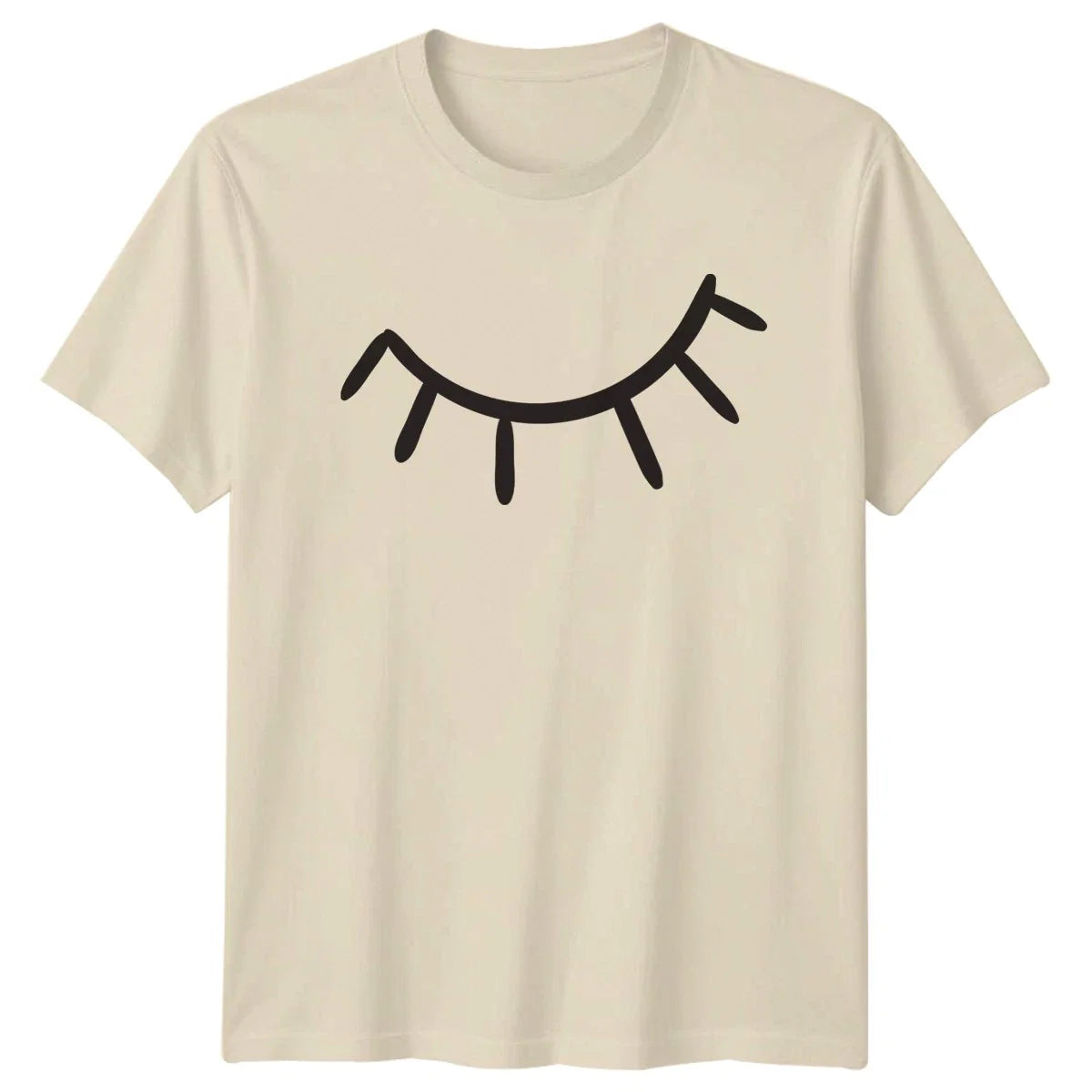 Sleepy Eye Aesthetic Design T-Shirt Minimalist Design Relaxation Birthday Unisex T-shirt, Sweatshirt, Hoodie, Long Sleeve Tee - T-Shirt, Sweatshirt, Hoodie