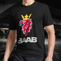 Saab logo products Classic Active Logo T-Shirt Funny Size Mode American T-shirt Unisex T-shirt, Sweatshirt, Hoodie, Long Sleeve Tee - T-Shirt, Sweatshirt, Hoodie