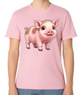 Cute Piglet Farm Animal Cartoon Illustration T-Shirt Funny Gift Unisex Tee Unisex T-shirt, Sweatshirt, Hoodie, Long Sleeve Tee - T-Shirt, Sweatshirt, Hoodie