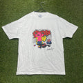 Shadow Boy Shirt Mens XL White Graffiti Spray Paint Street Art Graphic Tee y2k Unisex T-shirt, Sweatshirt, Hoodie, Long Sleeve Tee - T-Shirt, Sweatshirt, Hoodie