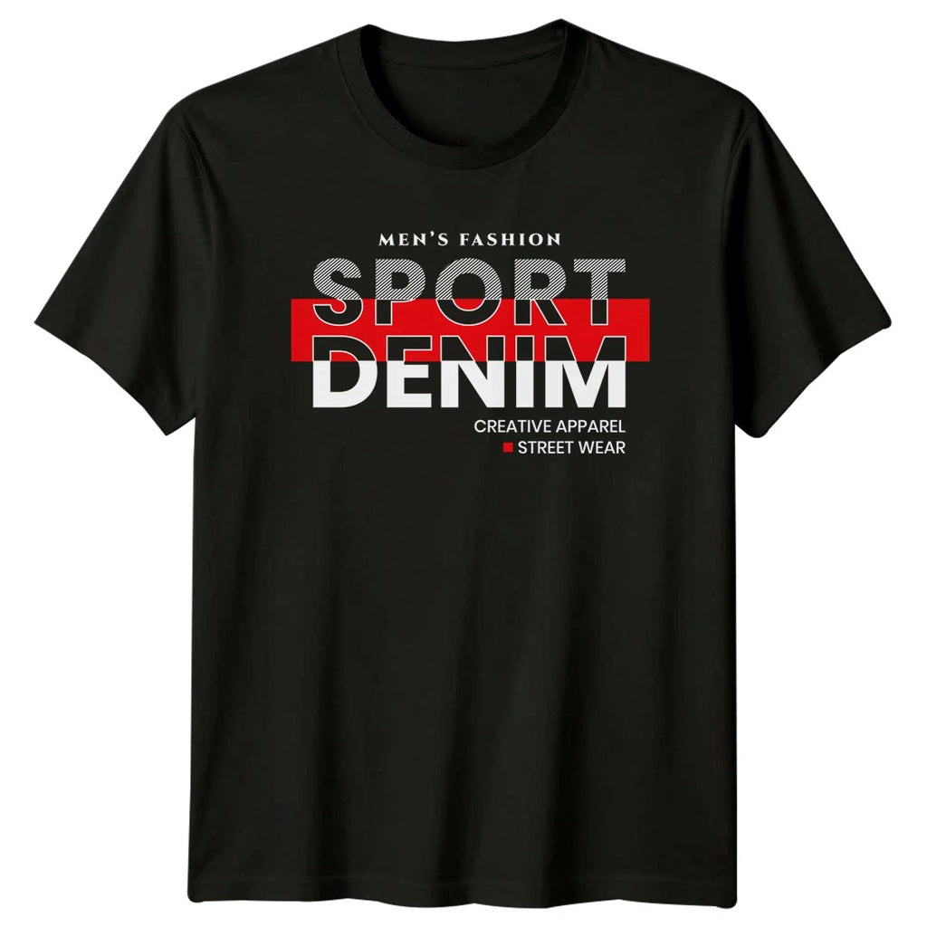 Mens Fashion Sport Denim Creative Mens T-Shirt Streetwear Birthday Gift For Him Unisex T-shirt, Sweatshirt, Hoodie, Long Sleeve Tee - T-Shirt, Sweatshirt, Hoodie