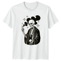 Mystical Skeleton Gothic Art Mens T-Shirt Womens Tee Graphic Unisex Top Unisex T-shirt, Sweatshirt, Hoodie, Long Sleeve Tee - T-Shirt, Sweatshirt, Hoodie