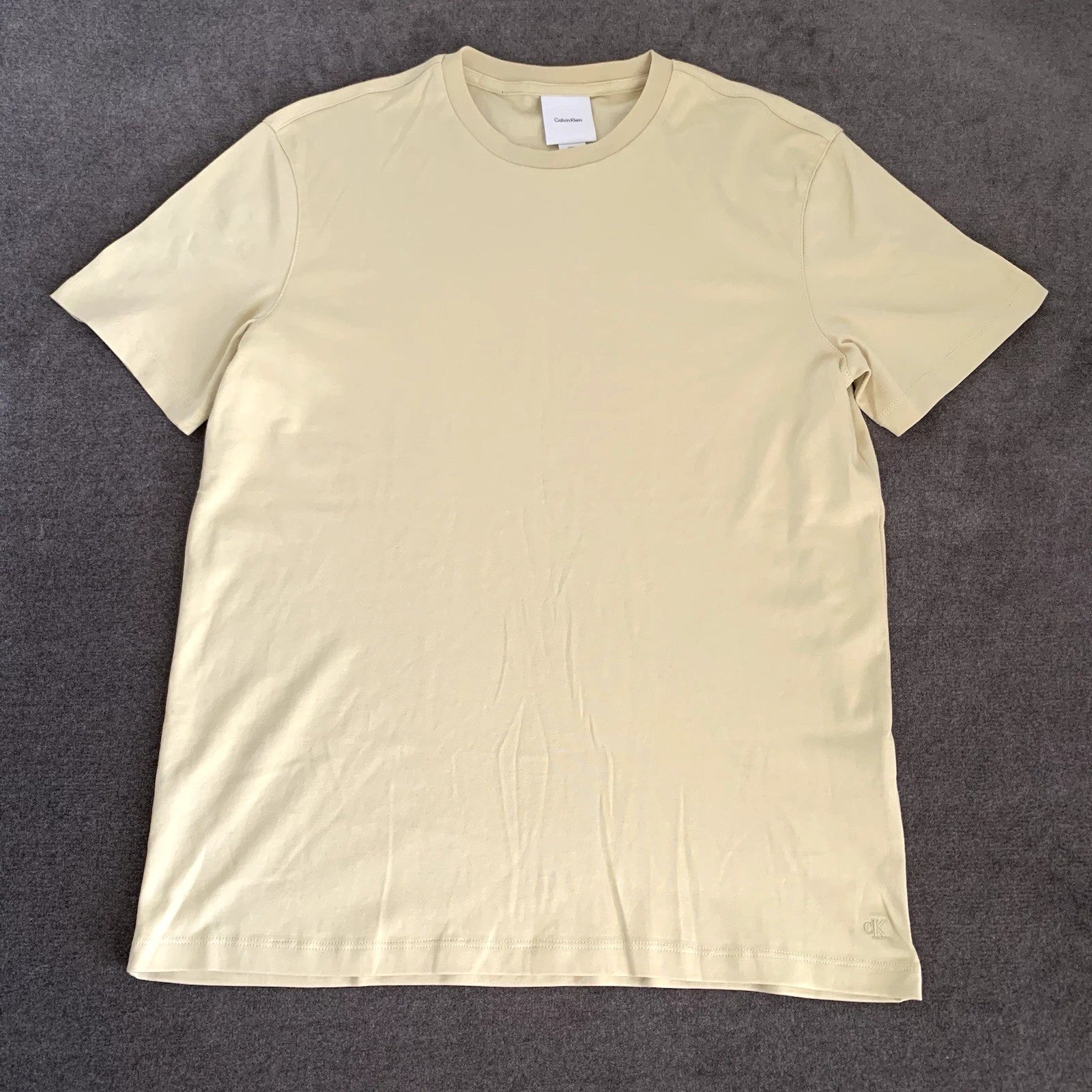 Calvin Klein Men's M Short-Sleeve Supima Cotton Soft Interlock T-Shirt Parsnip Unisex T-shirt, Sweatshirt, Hoodie, Long Sleeve Tee - T-Shirt, Sweatshirt, Hoodie