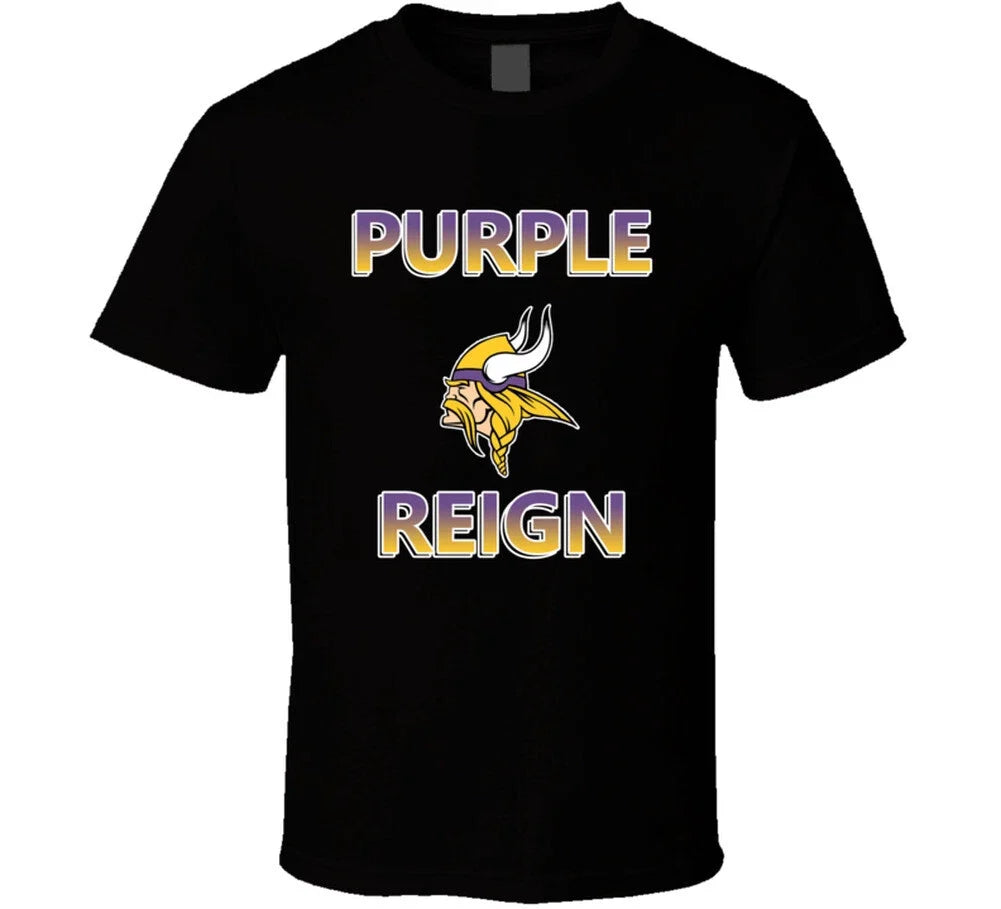 Minnesota Football Fan Purple Reign Viking Skol Cool T Shirt Unisex T-shirt, Sweatshirt, Hoodie, Long Sleeve Tee - T-Shirt, Sweatshirt, Hoodie