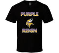 Minnesota Football Fan Purple Reign Viking Skol Cool T Shirt Unisex T-shirt, Sweatshirt, Hoodie, Long Sleeve Tee - T-Shirt, Sweatshirt, Hoodie