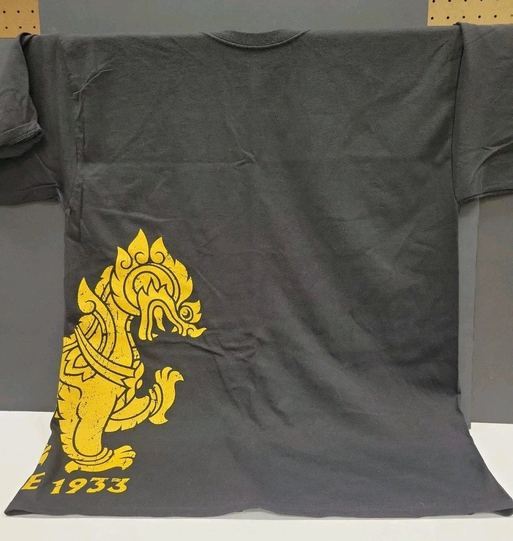 Singha Beer Thai Size Large Hanes 100% Cotton Short Sleeve Unisex T-shirt, Sweatshirt, Hoodie, Long Sleeve Tee - T-Shirt, Sweatshirt, Hoodie
