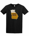 Georgia Drink Local Beer Adult Ringspun Tee Shirt Black Unisex T-shirt, Sweatshirt, Hoodie, Long Sleeve Tee - T-Shirt, Sweatshirt, Hoodie