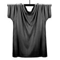 Men's 100% Silk T-shirt Knitted Crew Neck Short Sleeves Summer Casual Tops Soft Unisex T-shirt, Sweatshirt, Hoodie, Long Sleeve Tee - T-Shirt, Sweatshirt, Hoodie