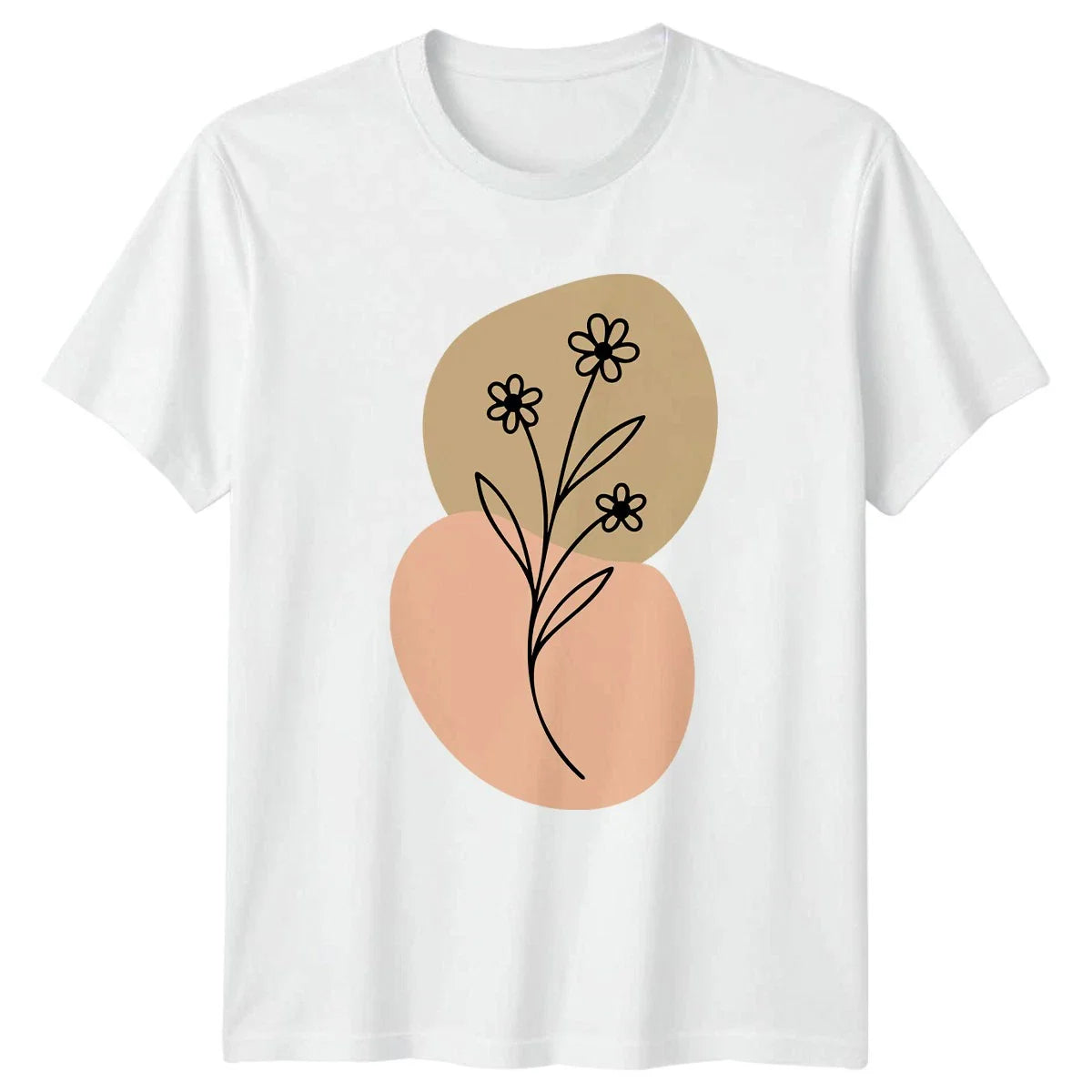 Minimalist Flower Botanical Floral T-Shirt Birthday Gift For Him And Her Unisex T-shirt, Sweatshirt, Hoodie, Long Sleeve Tee - T-Shirt, Sweatshirt, Hoodie