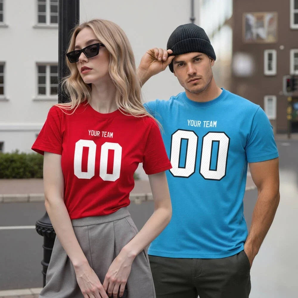 Personalized Print T-Shirts, Custom Cotton Tops Tee - Add Any Name/Number/Photo Unisex T-shirt, Sweatshirt, Hoodie, Long Sleeve Tee - T-Shirt, Sweatshirt, Hoodie