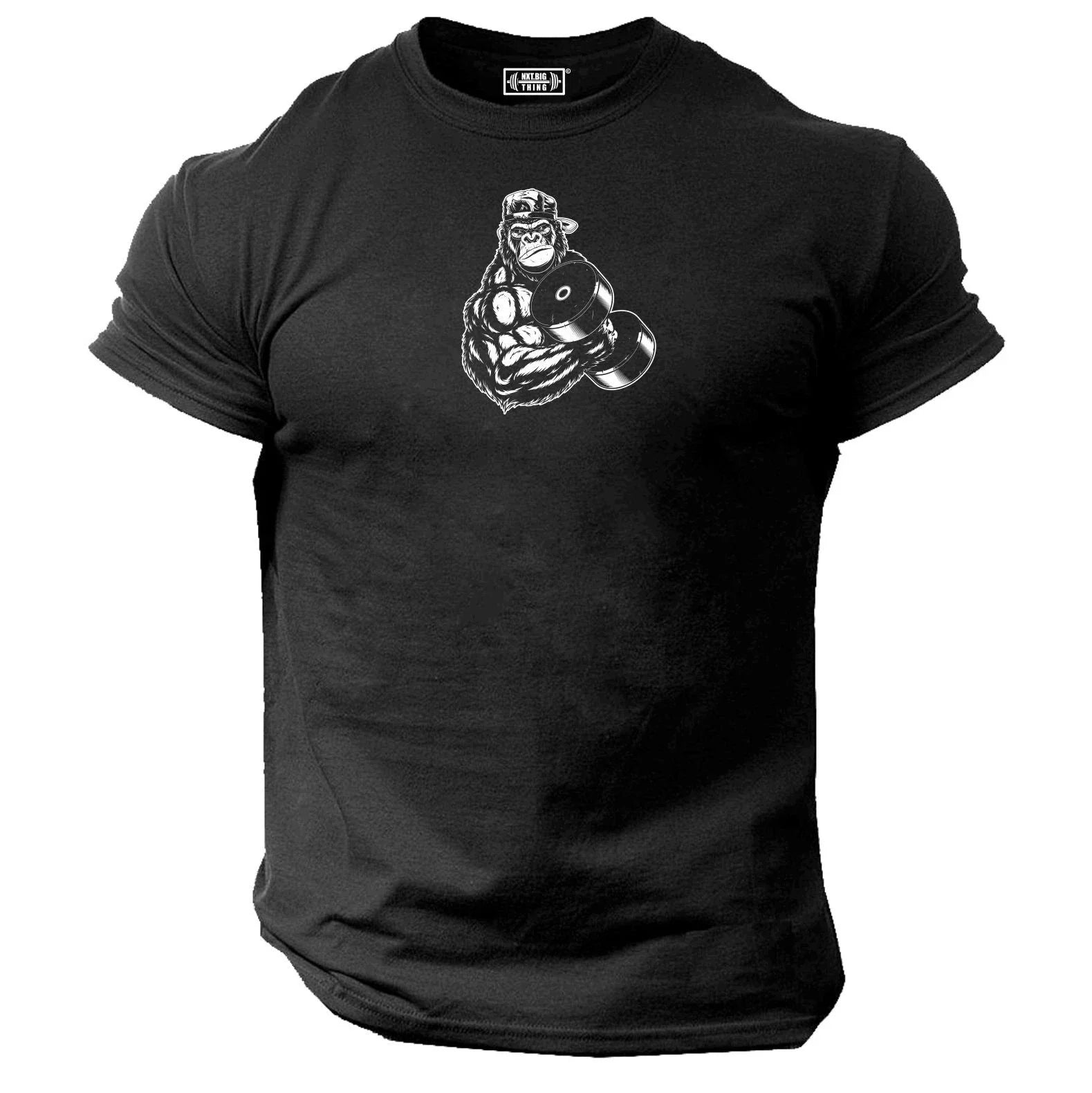 Gym Gorilla T Shirt Gym Clothing Bodybuilding Training Workout Exercise MMA Top Unisex T-shirt, Sweatshirt, Hoodie, Long Sleeve Tee - T-Shirt, Sweatshirt, Hoodie