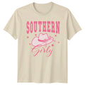Southern Girly Womens T-Shirt Cowgirl Aesthetic Southern Birthday Gift For Her Unisex T-shirt, Sweatshirt, Hoodie, Long Sleeve Tee - T-Shirt, Sweatshirt, Hoodie