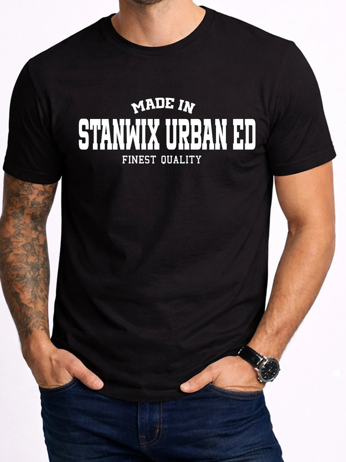Product Of Stanwix Urban Ed T-Shirt Men's UK Places Tee Unisex T-shirt, Sweatshirt, Hoodie, Long Sleeve Tee - T-Shirt, Sweatshirt, Hoodie