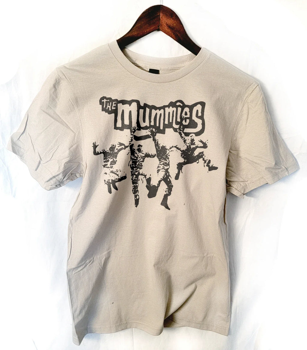 the Mummies band   t shirt  garage punk lo-fi Unisex T-shirt, Sweatshirt, Hoodie, Long Sleeve Tee - T-Shirt, Sweatshirt, Hoodie