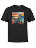 FANTUCCI Dinosaur Collection | Munch The Roar T-Shirt Unisex T-shirt, Sweatshirt, Hoodie, Long Sleeve Tee - T-Shirt, Sweatshirt, Hoodie