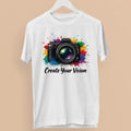 Create Your Vision Photography T-Shirt Lifestyle Travel Photographer Gift Unisex T-shirt, Sweatshirt, Hoodie, Long Sleeve Tee - T-Shirt, Sweatshirt, Hoodie