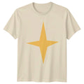Minimalist Four Point Star T-Shirt Star Motif Geometric Art Birthday Gift Unisex T-shirt, Sweatshirt, Hoodie, Long Sleeve Tee - T-Shirt, Sweatshirt, Hoodie