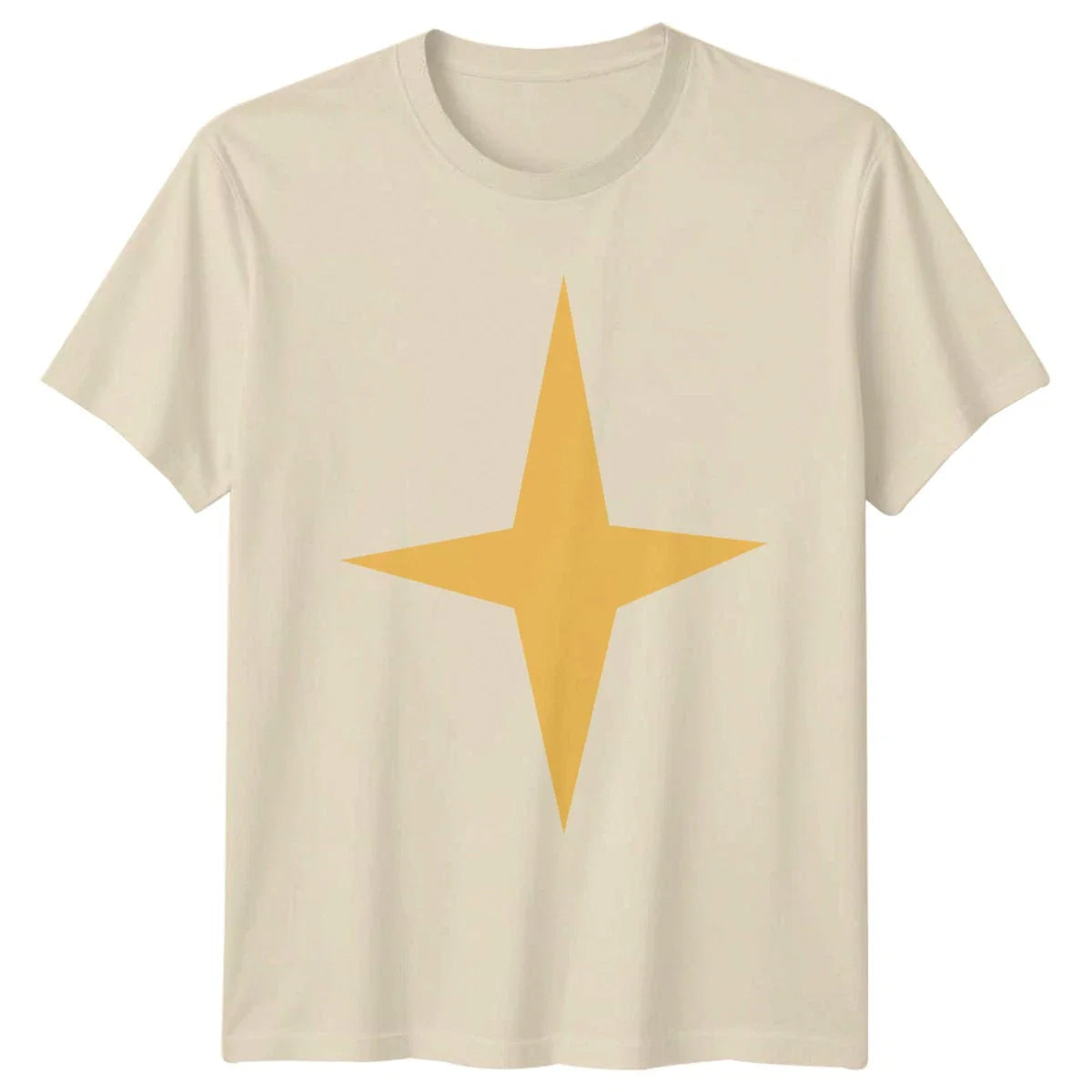 Minimalist Four Point Star T-Shirt Star Motif Geometric Art Birthday Gift Unisex T-shirt, Sweatshirt, Hoodie, Long Sleeve Tee - T-Shirt, Sweatshirt, Hoodie
