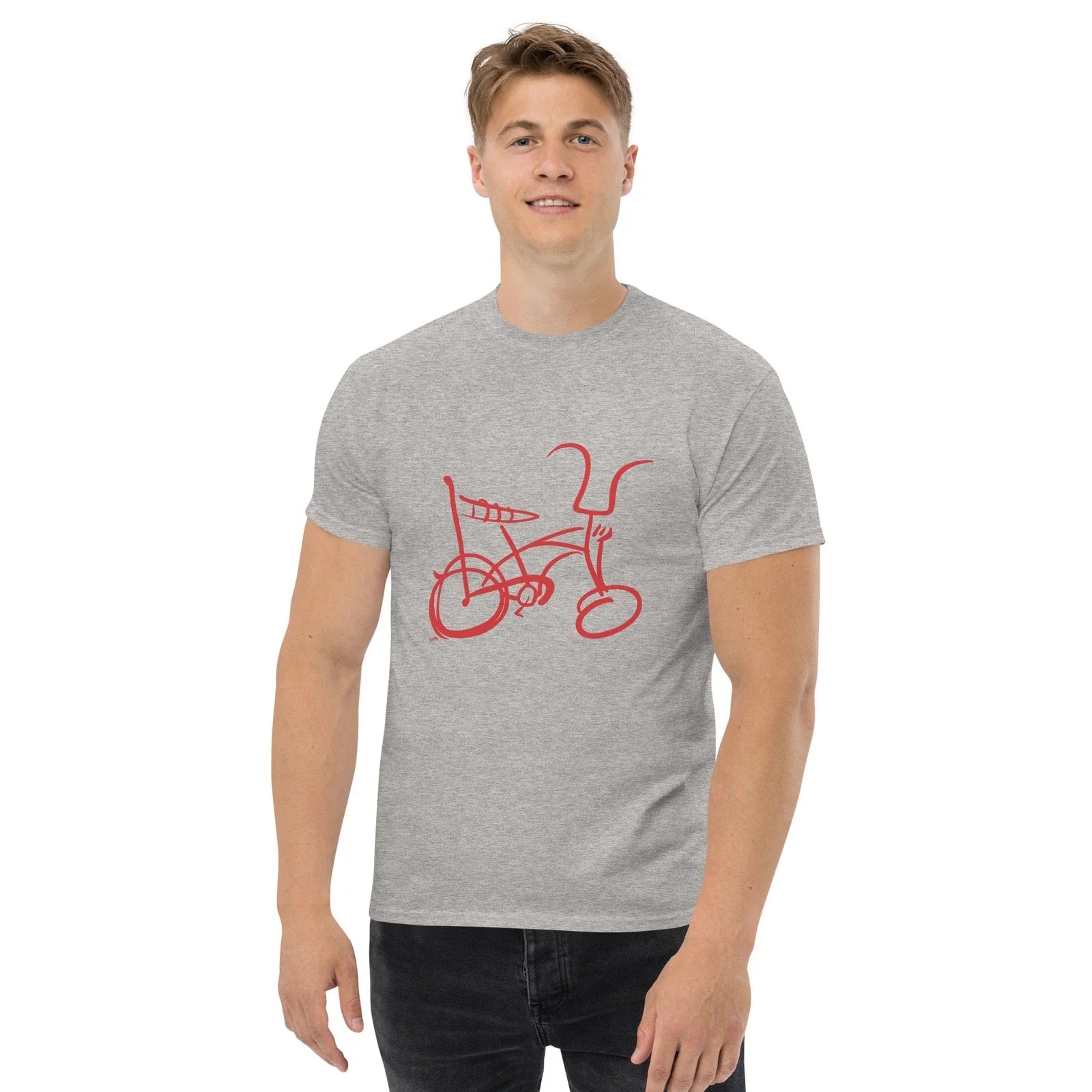 1970's Muscle Banana Seat Bicycle Sketch Unisex Classic Tee Unisex T-shirt, Sweatshirt, Hoodie, Long Sleeve Tee - T-Shirt, Sweatshirt, Hoodie