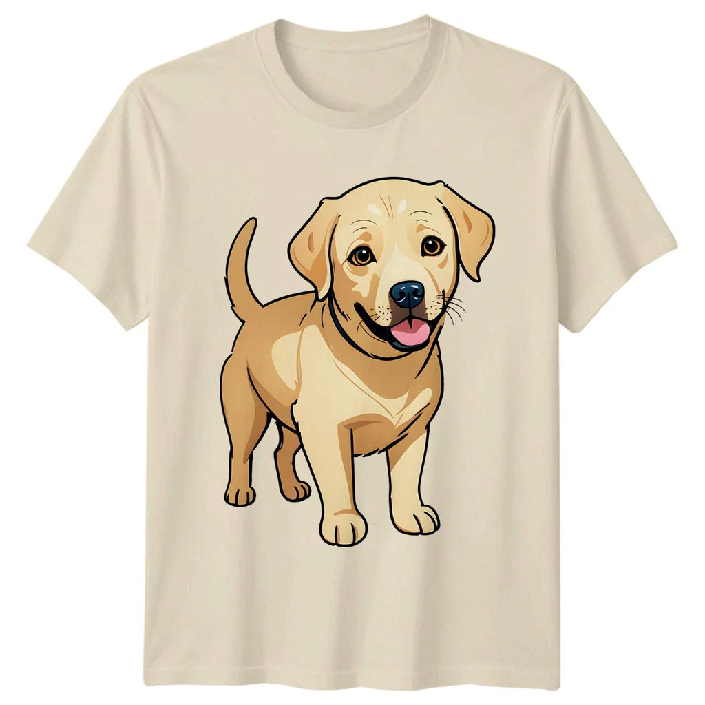 Cute Yellow Labrador Puppy T-Shirt Labrador Dog Birthday Gift For Him And Her Unisex T-shirt, Sweatshirt, Hoodie, Long Sleeve Tee - T-Shirt, Sweatshirt, Hoodie