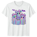Cute Pastel Goth Ghosts Halloween T-Shirt Kawaii Ghosts Halloween Unisex T-shirt, Sweatshirt, Hoodie, Long Sleeve Tee - T-Shirt, Sweatshirt, Hoodie