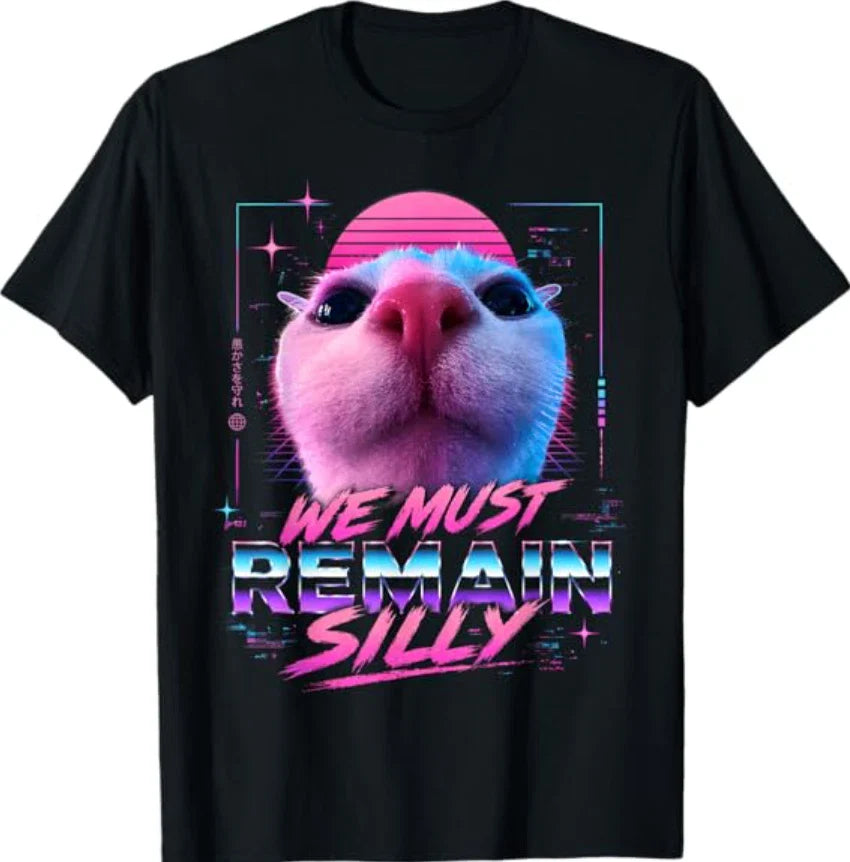 Vaporwave Aesthetic Meme Funny Cyberpunk Cat T-Shirt Unisex T-shirt, Sweatshirt, Hoodie, Long Sleeve Tee - T-Shirt, Sweatshirt, Hoodie