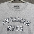 American Giant Made in USA Gray Crew Neck T Shirt Mens L Heritage Workwear Unisex T-shirt, Sweatshirt, Hoodie, Long Sleeve Tee - T-Shirt, Sweatshirt, Hoodie