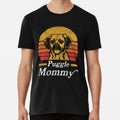 Retro Vintage Puggle Mommy Premium T-Shirt S to 5XL Made in the AU/USA T-Shirt Unisex T-shirt, Sweatshirt, Hoodie, Long Sleeve Tee - T-Shirt, Sweatshirt, Hoodie