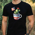 Men's USA Cactus Print Cotton T-Shirt Size XS to 5XL Unisex T-shirt, Sweatshirt, Hoodie, Long Sleeve Tee - T-Shirt, Sweatshirt, Hoodie