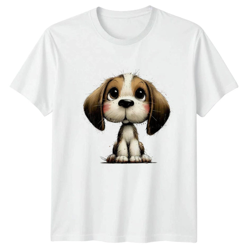 Cute Beagle Puppy Dog Portrait T-Shirt Beagle Dogs Gift For Him And Her Unisex T-shirt, Sweatshirt, Hoodie, Long Sleeve Tee - T-Shirt, Sweatshirt, Hoodie