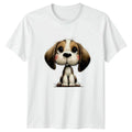 Cute Beagle Puppy Dog Portrait T-Shirt Beagle Dogs Gift For Him And Her Unisex T-shirt, Sweatshirt, Hoodie, Long Sleeve Tee - T-Shirt, Sweatshirt, Hoodie