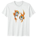 Cute Goldfish Pair T-Shirt Ocean Life Gift For Him And Her Unisex T-shirt, Sweatshirt, Hoodie, Long Sleeve Tee - T-Shirt, Sweatshirt, Hoodie