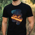 Mens Light Up Animal Print Cotton T-Shirt Size XS to 5XL Unisex T-shirt, Sweatshirt, Hoodie, Long Sleeve Tee - T-Shirt, Sweatshirt, Hoodie