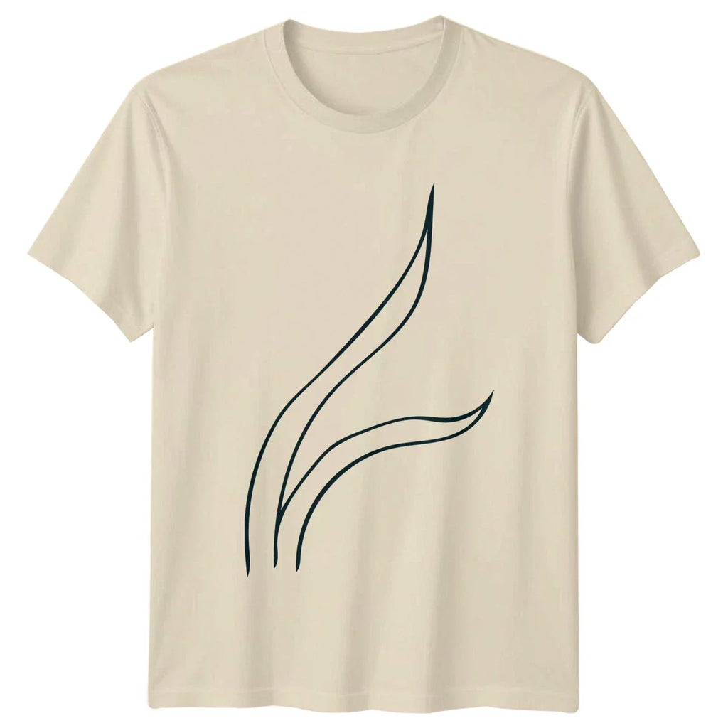 Minimalist Botanical Plant Line Drawing T-Shirt Minimalist Decor Christmas Unisex T-shirt, Sweatshirt, Hoodie, Long Sleeve Tee - T-Shirt, Sweatshirt, Hoodie