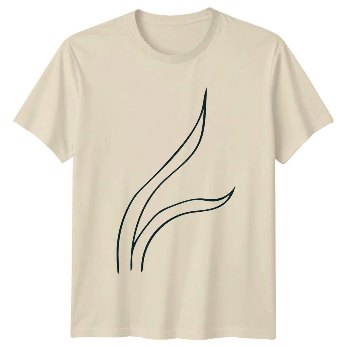 Minimalist Botanical Plant Line Drawing T-Shirt Minimalist Decor Christmas Unisex T-shirt, Sweatshirt, Hoodie, Long Sleeve Tee - T-Shirt, Sweatshirt, Hoodie