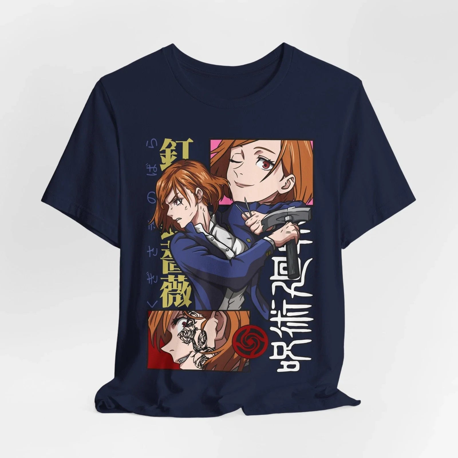 Nobara Kugisaki Graphic Tee - Trendy Anime Shirt, Unisex Top for Anime Fans, Unisex T-shirt, Sweatshirt, Hoodie, Long Sleeve Tee - T-Shirt, Sweatshirt, Hoodie
